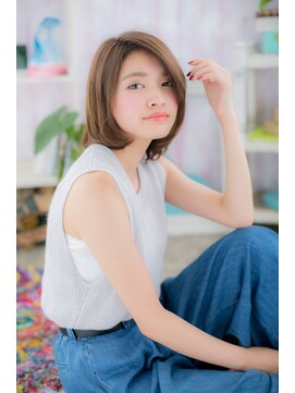ミック 日暮里店(miq) ナチュラルビューティ☆スマートボブ