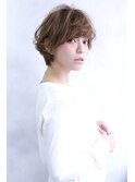 【Blanc】ゆるふわカール×耳かけショート1