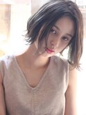 【mighty】BOB×透明感カラー