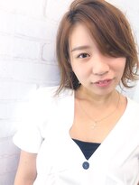 ラウンジ モリオ イケブクロ(Lounge MORIO Ikebukuro) 【morio池袋】大人かわいい抜け感小顔外ハネレイヤーボブ