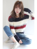 アンリー(Anree)&nbsp;【Anree】ワンカールでも可愛く☆グレージュセミディ