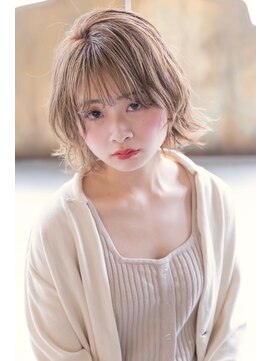 エイミー(Aimee) Aimee 外ハネボブ×ミルクティべー