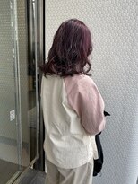 エル(EL by green)&nbsp;［Kotaro］アメジストピンク×無造作ミディ