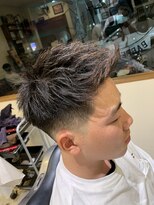 エルエー バーバーショップ 草津店(L.A BARBERSHOP)&nbsp;店長【橋本】フェードスタイル　ジェットモヒカン