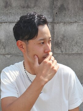 パール(PEAR+L) ビジネスマン×メンズ×メンズカット×かき上げ×ツーブロック