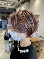 ハンサムショート×シアーピンク_海浜幕張