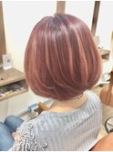 暖色系サラサラボブ
