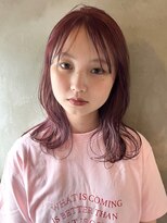 テテ ニコ(tete nico) 【大前晴奈】ennui hair ×pink 