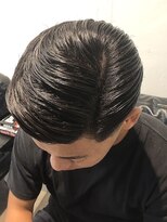 グッドプレイスアンドシング(Good Place&thing)&nbsp;メンズ刈り上げ短髪七三分けサイドパートスキンフェード