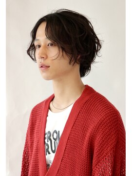 リアン(lien) ☆lien.自由が丘大橋 ☆ニュアンスパーマ/センターパート/パーマ