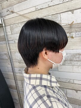 ラッコのおひるね ハンサムショート