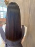 髪質改善カラー(リタッチ）+アロマスパ+カット 18700→12100