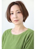 ひし形ショートボブ