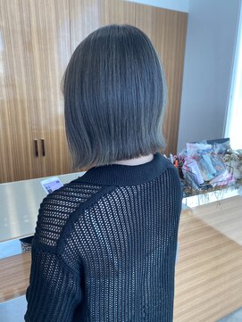 カッツ 駅家店(CUT S) 透明感グレージュカラー〇