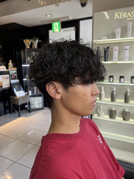 アイズ 海老名(AIZU) 波巻きスパイラルパーマ　波巻きパーマ　スパイラルパーマ