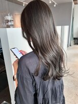 ヘアーエスクールシーユー 枚方T-SITE店(hair S.COEUR×Cu) 透明感オリーブベージュ/透明感カラー