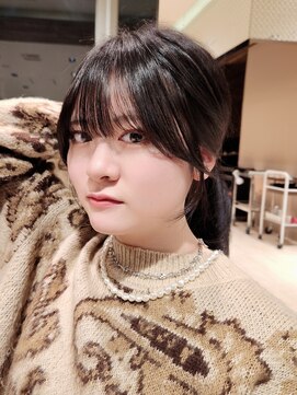 アフロート ギンザ(AFLOAT GINZA) 【Nanako。】顔周りレイヤースタイル