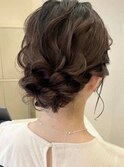 ロングヘアアレンジ