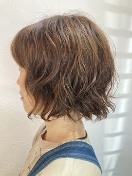 シアン(cian) ふわゆるパーマ　韓国風パーマ