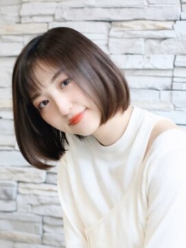 ルーツ(ROOTS) お手入れ簡単 : ギリギリ結べる長さボブ