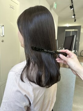 グラフ 立川(Graph.) オリーブブラウン/ブリーチなしカラー