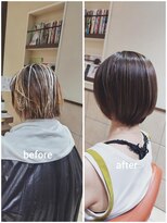 ネオリーブチノ 登戸店(Neolive cino)&nbsp;【白髪ぼかし】シークレットハイライト