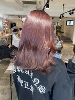 ザ オーダー(THE ORDER)&nbsp;暖色/赤髪/ブリーチなし/ボルドー/名古屋/栄/韓国ヘア