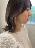 派手すぎないインナーカラー