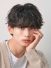 NEWOPEN記念◎カット＋波巻きパーマ＋トリートメント￥9980〔Men's/メンズ〕