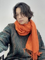 ユーフォリア 渋谷グランデ(Euphoria SHIBUYA GRANDE) ニュアンスパーマ センターパート 韓国メンズ