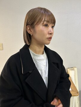 ヘアアンドスペース ベロン(hair&space velon) ブラウンベージュ