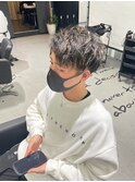 波巻きツイストスパイラルパーマ/フェザーパーマ/眉毛/メンズ