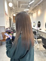 ラック 津田沼(LUCK) グレーベージュ/ダブルカラーインナーカラーケアブリーチ