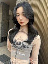 ドットモーダ  町田店(dot. mooda)&nbsp;【艶カラー×レイヤーカット】韓国/韓国ヘア/町田/町田駅/学割