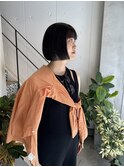 前上がりボブ/ミニボブ