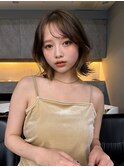 くびれレイヤー_くびれヘアアプリコットオレンジ