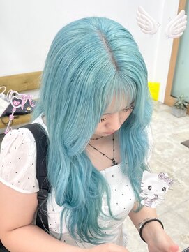 カシェル(cashel kishaba) 『水色　ペールブルー　ハイトーン』