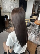 アブルトゥーヘアー(able to hair)&nbsp;ブラウン艶カラー