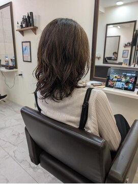 エメ(aimer) ミディアムパーマスタイル◎