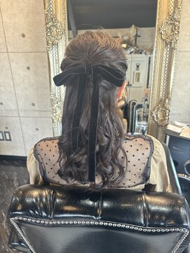 ノイズヘアー(NOISEHAIR) ハーフアップ