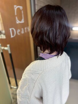 アミリー 成田飯田町店(Amily) ココアブラウンでつくる艶髪ハッシュボブ(髪質改善)UP