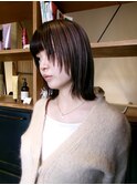 ハイライトカラー×レイヤーカット【倉畑果歩】