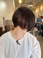 ラック 津田沼(LUCK)&nbsp;オレンジインナーカラー/ケアブリーチダブルカラー