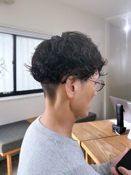 ゆるふわショートパーマ