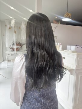 ユルフ(yulf) ブリーチなしの透明感オリーブ^_^