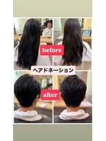 ニーナ 三軒茶屋(nina)&nbsp;ヘアドネーションからベリーショートへ！