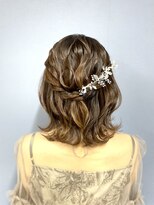 ヒュミ(hymy) 結婚式参列に♪/お呼ばれヘア/おとなっぽヘア/ゆるふあ/