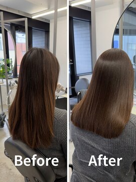 トゥエル バイ ディプティモイラ(tuelu by dipty MOILA) Before&After