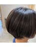 【透明感カラー】アディクシーカラー＋カット＋トリートメント