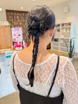 アンドファイン ヘアビューティー(&Fine hair beauty) リボンヘアアレンジ